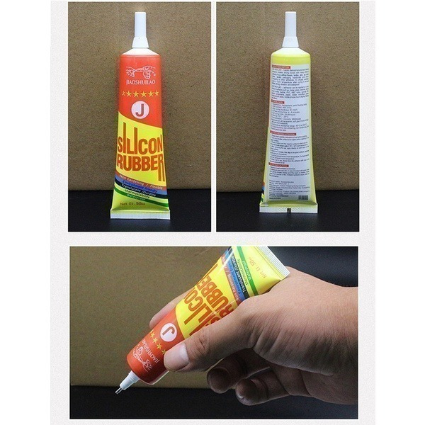 《矽膠軟性膠水(J)50ml》耐高溫！軟性膠 強力膠水 矽膠膠水 透明黏著劑 密封膠 防水 電路板絕緣 電子器 金屬-細節圖9