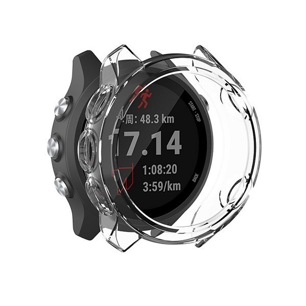 Garmin Fenix 6/6 pro/6S/6S pro/6X/6X pro TPU透明防摔保護殼【飛兒】-細節圖4