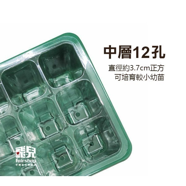 《可調節氣蓋育苗盒》育苗盆 育苗盤 育苗盒 育苗箱 培育盆 培育盤 培育盒 培育箱 種子育苗箱 透氣蓋 小溫室【飛兒】-細節圖6