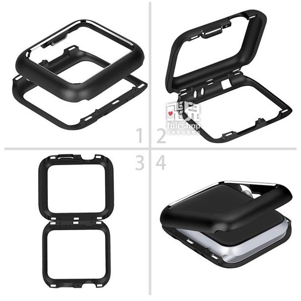 萬磁王磁吸金屬邊框殼 Apple Watch 4/5/6/SE 5代 6代 watch5 watch6保護殼 【飛兒】-細節圖3
