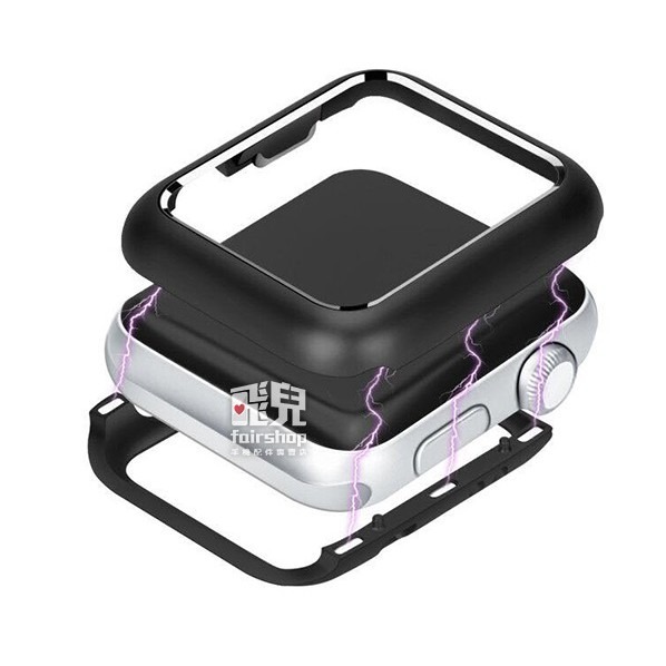 萬磁王磁吸金屬邊框殼 Apple Watch 4/5/6/SE 5代 6代 watch5 watch6保護殼 【飛兒】-細節圖4