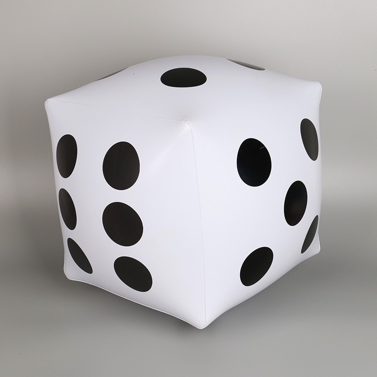 出清特價！《充氣骰子》多色！充氣球 遊戲骰子 沙灘排球 大富翁骰子 團康骰子 聚會骰子 遊戲氣球【飛兒】-細節圖5