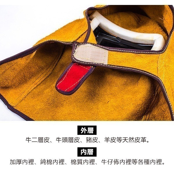 《電焊面罩》焊接面罩 銲接面罩 氬弧焊接 護目鏡 掀蓋式 電銲 點焊 焊接面具 頭戴式焊接帽 焊接防護 銲接【飛兒】-細節圖4