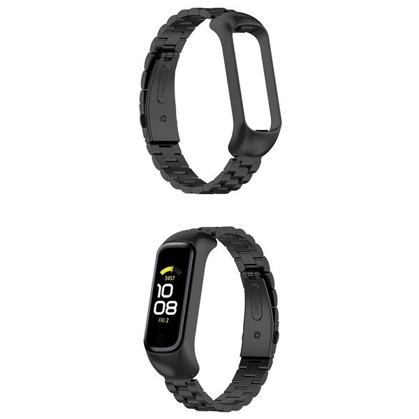 《金屬不鏽鋼 錶帶鏈 三珠款 Galaxy Fit2 SM-R220》三星 腕帶 錶帶 samsung 三珠【飛兒】-細節圖7