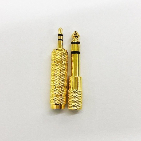 《3.5mm公頭轉6.5mm母頭轉接頭／6.35mm公頭轉3.5mm母頭轉接頭》音源轉接頭【飛兒】17-99-細節圖2