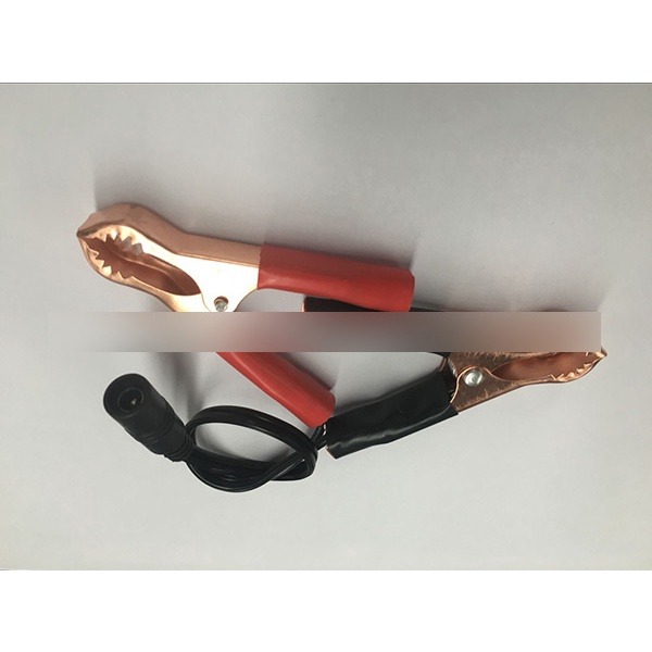 《DC母頭 轉鱷魚夾 電瓶夾 5.5*2.1-2.5mm》母頭轉電瓶夾 啟動電瓶夾 50A鱷魚夾 電源線夾 車用【飛兒】-細節圖2