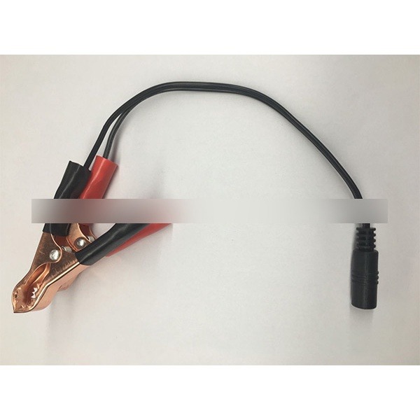 《DC母頭 轉鱷魚夾 電瓶夾 5.5*2.1-2.5mm》母頭轉電瓶夾 啟動電瓶夾 50A鱷魚夾 電源線夾 車用【飛兒】-細節圖4