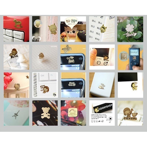 韓國創意《24K防輻射鍍金防輻射貼紙》手機貼紙 相機 電腦 耳機 MP3 家電 金屬防輻射 【飛兒】20-3-42-細節圖4