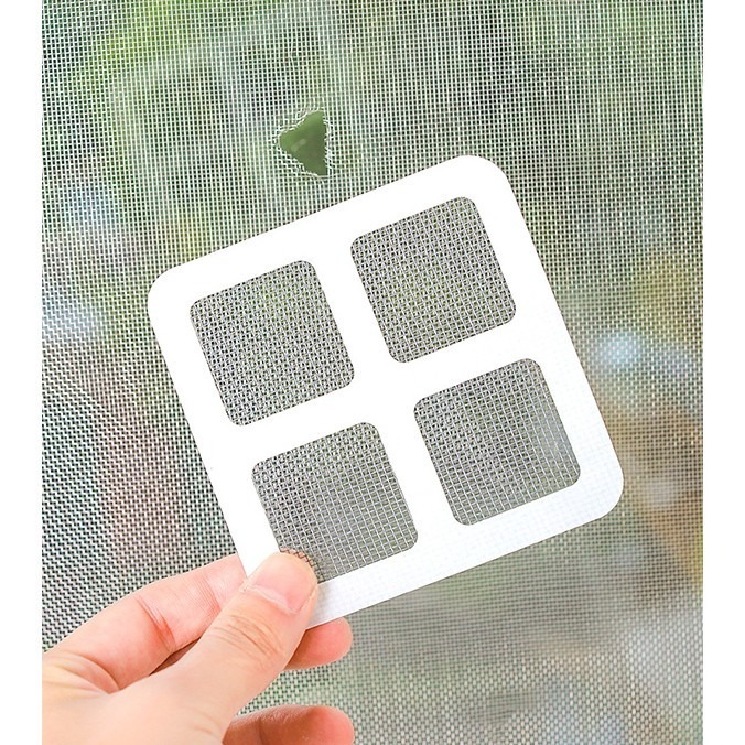 《10x10 紗窗修補貼片 一入》DIY自黏式紗窗 紗窗修補貼片 家用紗窗修補貼片 自黏式 修補網 修補【飛兒】15-4-細節圖9