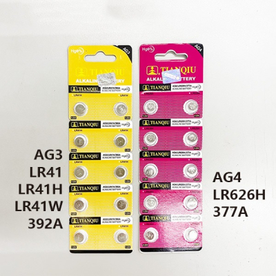 《水銀電池1.5V AG3/LR41（LR41H/LR41W）/392A AG4/LR626H/377A》單顆售【飛兒
