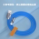 《鋅合金液態矽膠快充線》充電+傳輸！120w超級快充線 充電線 傳輸線【飛兒】-規格圖9