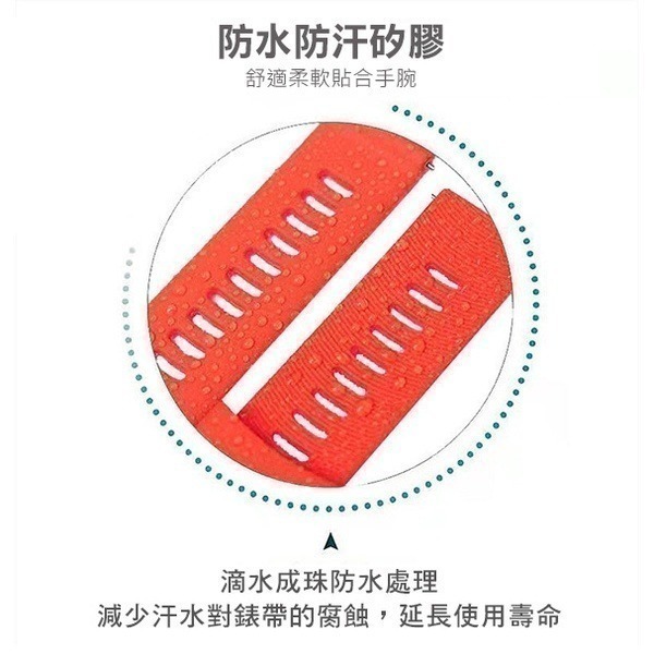 出清！Garmin forerunner245m/245 Garmin Venu 2 plus.S40 矽膠錶帶【飛兒】-細節圖6