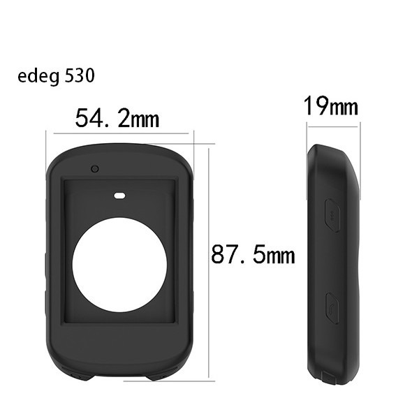 矽膠保護軟殼 Garmin Edge 130/130plus/830/530 保護殼 果凍套 碼錶套 軟套【飛兒】 Ed-細節圖6