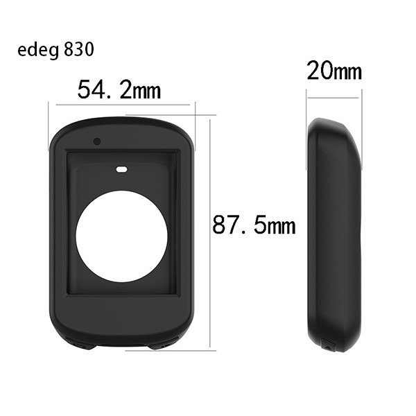 矽膠保護軟殼 Garmin Edge 130/130plus/830/530 保護殼 果凍套 碼錶套 軟套【飛兒】 Ed-細節圖7