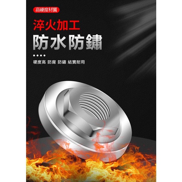 《砂輪機螺母壓板 100mm上下壓板組》六角螺帽易拆裝 角磨機 砂輪機 手磨機 切割機 六角壓板 不鏽鋼壓板【飛兒】 7-細節圖2