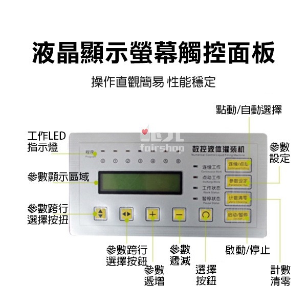 《液體定量 分裝機 GFK160 (10ML~3500ML)》灌裝機 液體分裝器 礦泉水自動灌裝機 飲料【飛兒】20-4-細節圖3