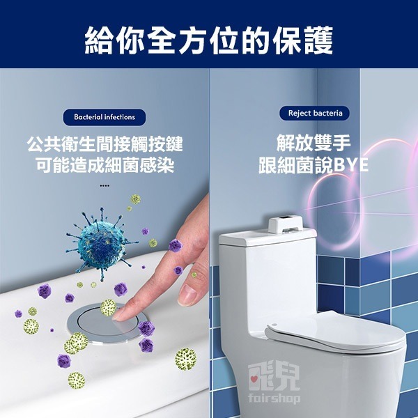 《馬桶感應沖水器》自動沖水 沖水感應 紅外線沖水 坐廁感應 免接觸沖水 馬桶沖水器【飛兒】20-3-51-細節圖4
