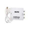 3RCA轉換器1080P HDMI轉AVI 高清 視頻轉換器 三色 MINI Hdmi轉AV CVBS 263【飛兒】-規格圖6