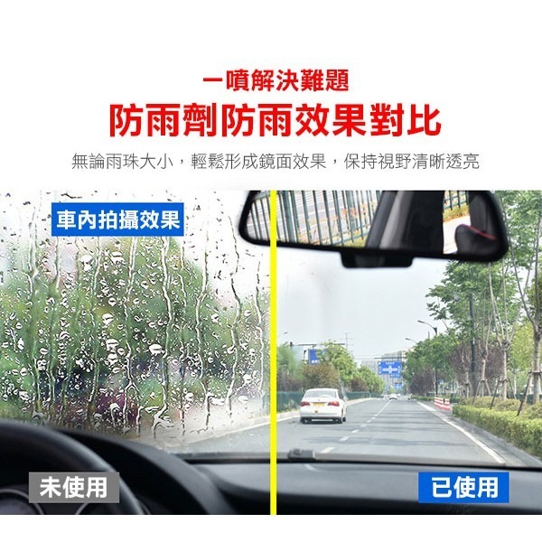 一噴見效！玻璃水鍍膜玻璃防雨防霧劑 R-0017 防雨劑 擋風玻璃劑 防霧劑 除霧驅水防水長效清潔 防霧 水鍍膜【飛兒-細節圖2