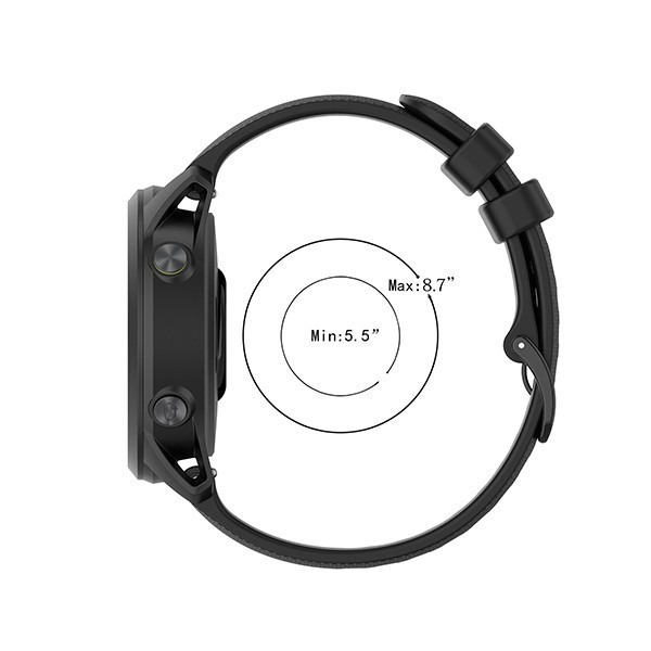 出清特價《快拆式矽膠錶帶 Garmin Forerunner 745》錶帶 腕帶 替換錶帶 手錶錶帶 17-109-細節圖4