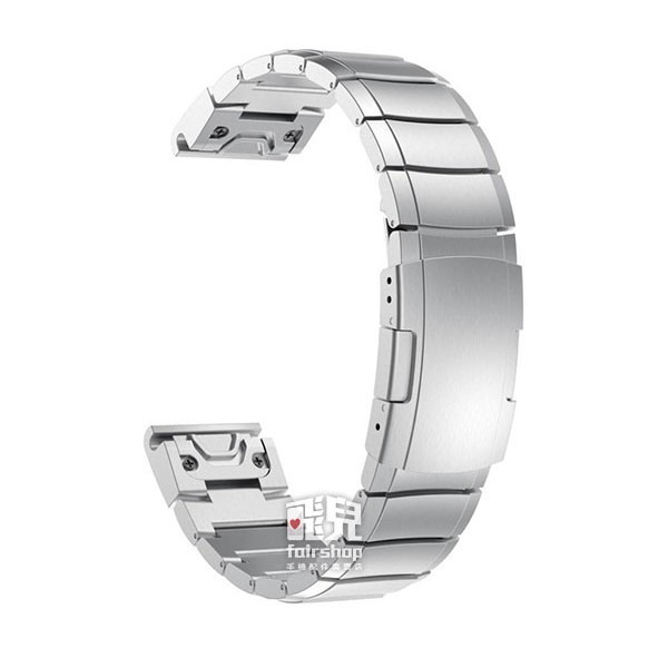 Garmin金屬快拆錶帶單珠款20mm fenix6S/fenix5s/fenix5s plus 腕帶 替換【飛兒】17-細節圖4