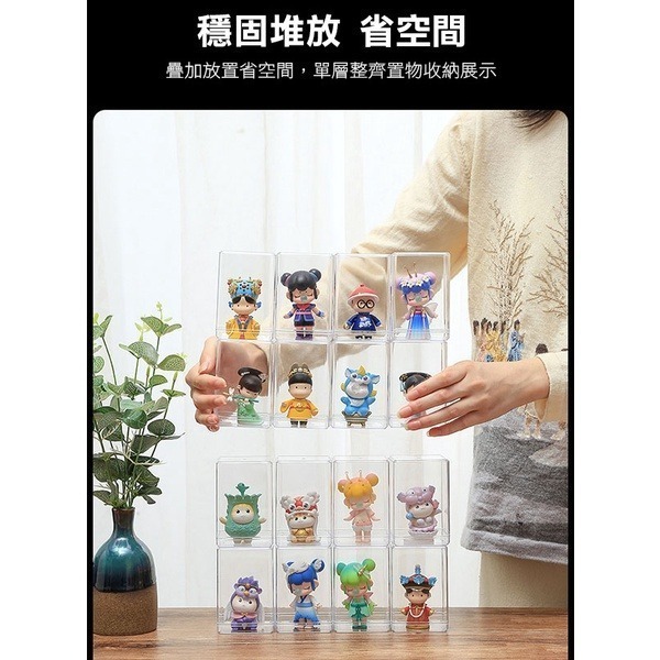 出清特價！《PET模型 公仔盒 全透明 模型盒 扭蛋盒》透明盒 公仔透明盒 壓克力收納盒 陳列盒 扭蛋 展示盒【飛兒】6-細節圖7