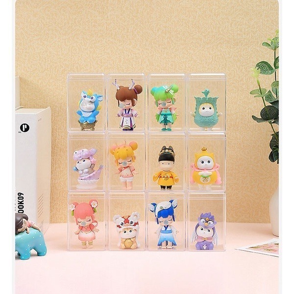 出清特價！《PET模型 公仔盒 全透明 模型盒 扭蛋盒》透明盒 公仔透明盒 壓克力收納盒 陳列盒 扭蛋 展示盒【飛兒】6-細節圖9