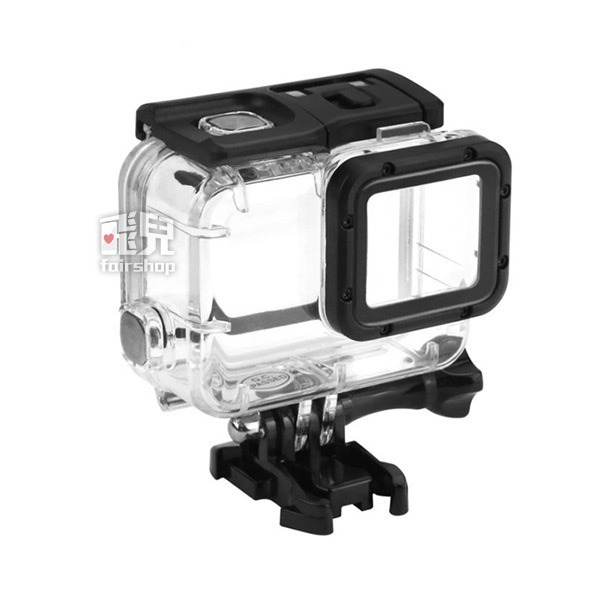 《GoPro hero 5/6/7 透明防水保護殼》潛水保護殼 防水殼 防護殼 保護殼【飛兒】-規格圖1