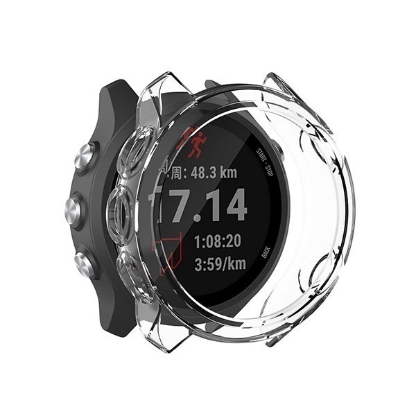 出清特價《TPU透明防摔保護殼》Garmin forerunner245m/245 軟錶殼 替換 錶殼 保護套【飛兒】-細節圖4