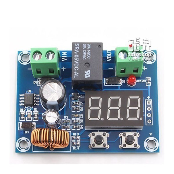 12-36V 電壓保護模組 XH-M609 蓄電池 過放電 直流電壓 保護模塊 鋰 電低 電量 斷開輸出 77【飛兒】-細節圖3