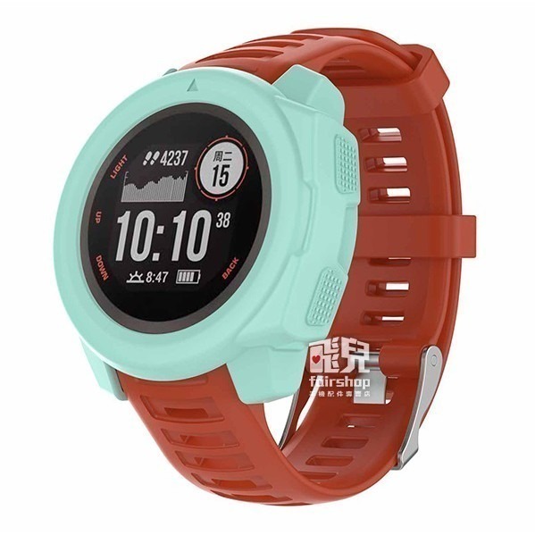 方便換殼！本我系列保護軟殼 Garmin Instinct 矽膠 軟錶殼 替換 軟殼 錶殼 保護套 保護殼 30【飛兒】-細節圖7