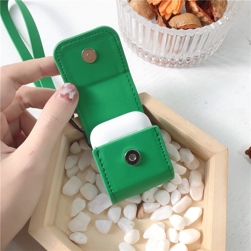 《AirPods1/2 皮套保護套 恐龍》 恐龍系列！耳機套 耳機盒套 暴龍 皮革 皮套 保護套 防塵套 可愛【飛兒 Z-細節圖4