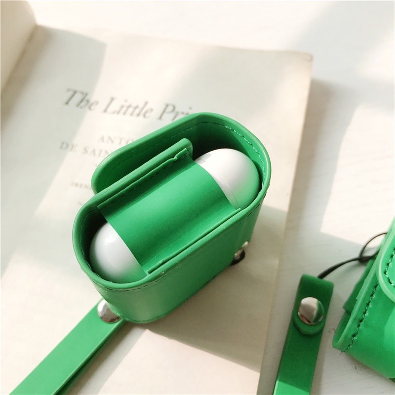 《AirPods1/2 皮套保護套 恐龍》 恐龍系列！耳機套 耳機盒套 暴龍 皮革 皮套 保護套 防塵套 可愛【飛兒 Z-細節圖8