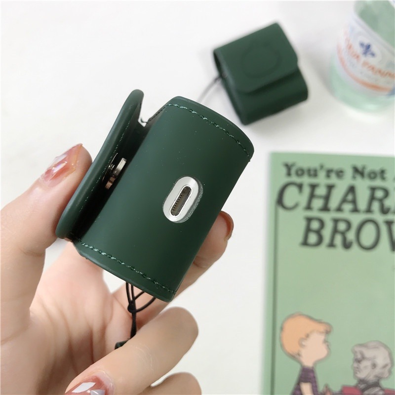 《AirPods1/2 皮套保護套 恐龍》 恐龍系列！耳機套 耳機盒套 暴龍 皮革 皮套 保護套 防塵套 可愛【飛兒 Z-細節圖9