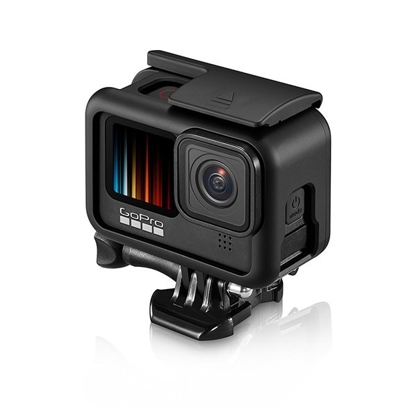 GoPro 9 10《GoPro側開保護框 Hero9 附矽膠鏡頭蓋》保護邊框 外殼 邊框架 保護殼 251 【飛兒 7-細節圖3