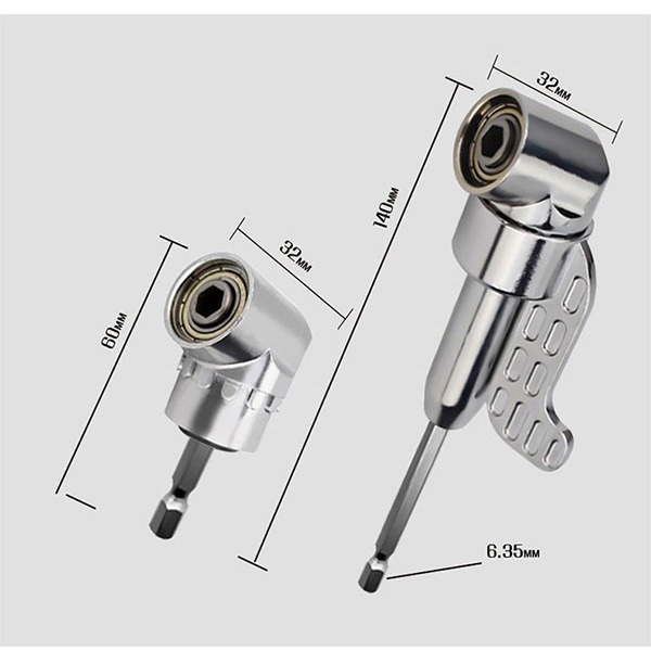 《105度 拐角器 轉角器 短60mm》螺絲批頭 轉彎螺絲刀 套筒加長桿 延伸桿 轉彎螺絲刀【飛兒】8-2-8~9-細節圖4