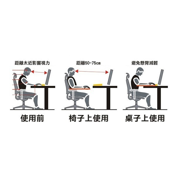 《桌椅兩用 滑鼠手托架》電腦護腕墊 護手托架 滑鼠肘 椅子扶手架 手托板支撐 手臂托架【飛兒】 15-4-9-細節圖2