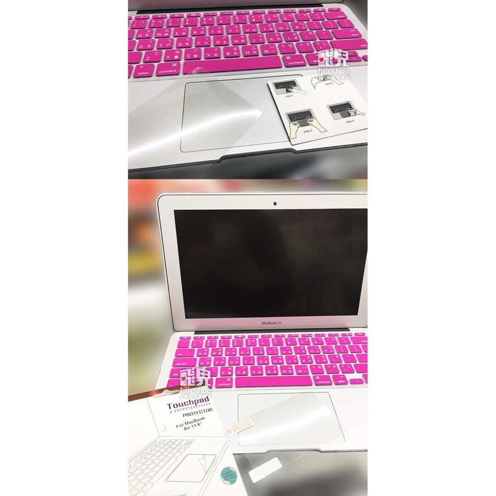 滑順靈敏！2020款13吋 Macbook Pro (A2289/A2251) 觸控板保護貼 163【飛兒】-細節圖5