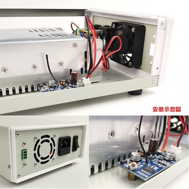 散熱風扇智能溫控模組 6-70VDC 電腦主板風扇 散熱扇 方型風扇 三檔風扇 機箱散熱 溫控 231【飛兒】 17-1-細節圖2