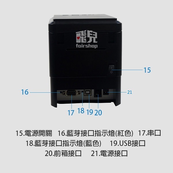 佳博 GP-2120TL / 2120TF 條碼印表機 標籤印表機 條碼機 標籤機 收據機 票據機 77【飛兒】-細節圖9
