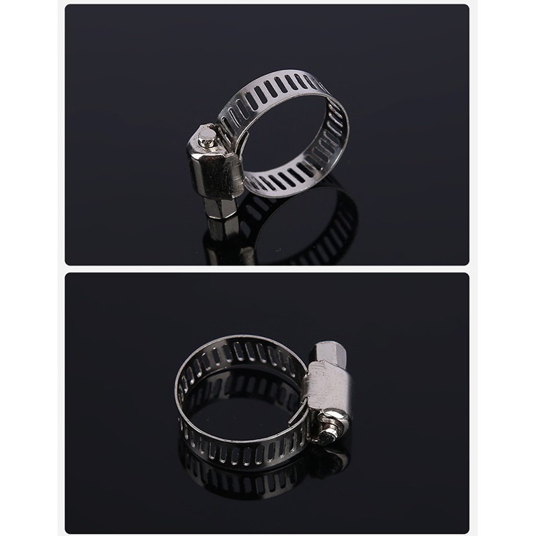 13-19/19-29/22-32 mm不銹鋼卡箍 不銹鋼 小美式 喉箍 卡箍 管箍 扣蓋 管夾 卡扣【飛兒】8-5--細節圖2