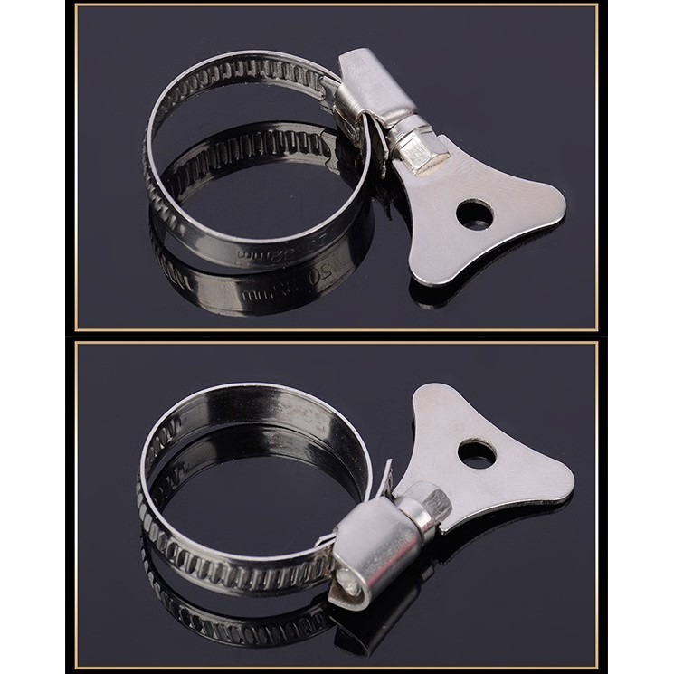 13-19/19-29/22-32 mm不銹鋼卡箍 不銹鋼 小美式 喉箍 卡箍 管箍 扣蓋 管夾 卡扣【飛兒】8-5--細節圖6