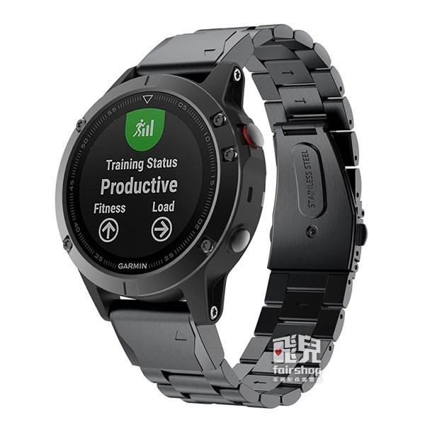 出清特價！Garmin金屬快拆錶帶三珠款20mm Garmin fenix6S/fenix5s/fenix5s plus-細節圖2