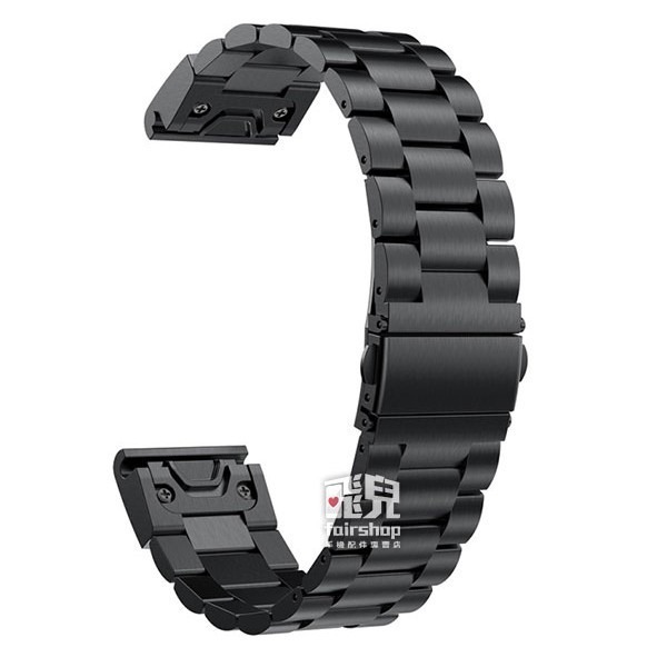 出清特價！Garmin金屬快拆錶帶三珠款20mm Garmin fenix6S/fenix5s/fenix5s plus-細節圖6