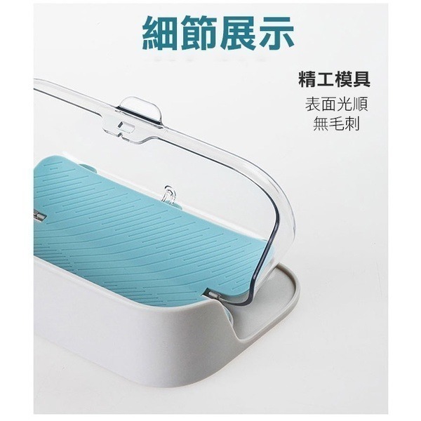 《浴室 眼鏡 手錶 防水收納盒》免打孔 置物架 眼鏡架 手錶架 收納盒 浴室防水盒 收納盒 置物盒 收納【飛3-3-26-細節圖6