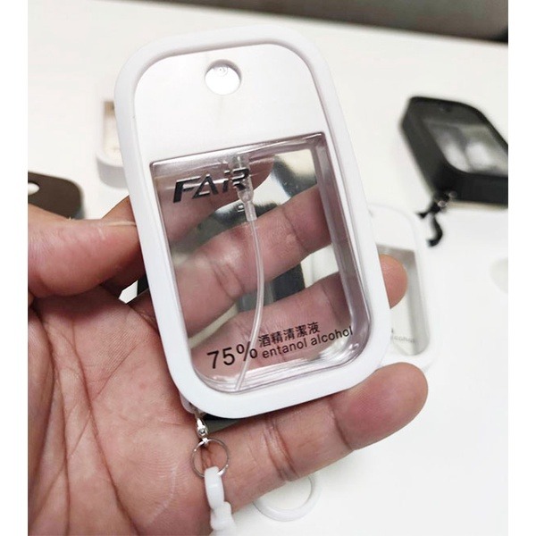 《卡片 噴霧瓶 / 噴霧瓶 矽膠套》卡片型噴霧罐 卡片式 噴霧瓶 隨身噴霧瓶 化妝品分裝瓶 酒精分裝瓶 乾洗手【飛兒】-細節圖4