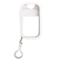 卡片噴霧瓶【矽膠套】白(附掛鉤)