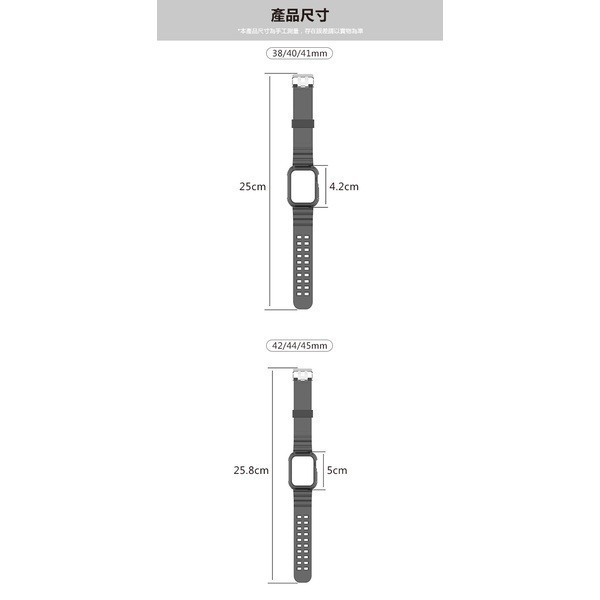 出清特價《apple watch TPU一體透明錶帶》蘋果手錶 一體成形錶帶 防水 腕帶 環帶 錶帶 彩色腕帶【飛兒】-細節圖4