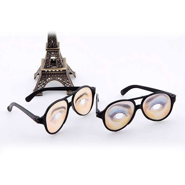 出清特價《搞怪眼鏡》萬聖節 愚人節 整人道具 搞怪 KUSO 遊戲 娛樂 趣味 道具 PARTY 造型眼鏡【飛兒】-細節圖2