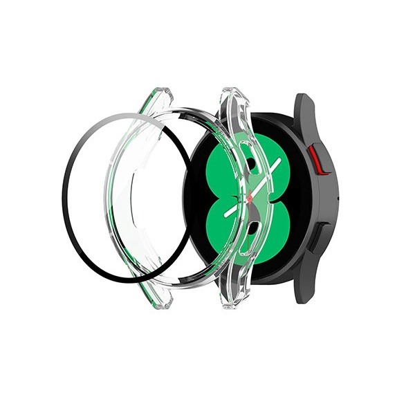 《PC 全包鋼化膜 二合一錶殼 galaxy watch4 (44mm R870/40mm R860)》保護殼【飛兒】-細節圖7